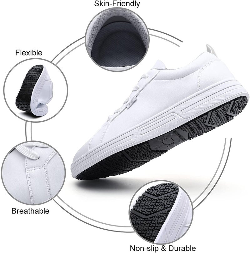 LMQLZHYC Store Non Slip Work Shoes Women Food Service Suitable for Restaurant Crew Nursing Shoe - Image 5